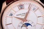 Annual Calendar Complications 5205R RG GRF Best Edition White dial on Brown leather strap A324