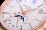 Annual Calendar Complications 5205R RG GRF Best Edition White dial on Brown leather strap A324