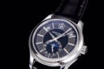 Annual Calendar Complications 5205R SS GRF Best Edition Black dial on Black leather strap A324