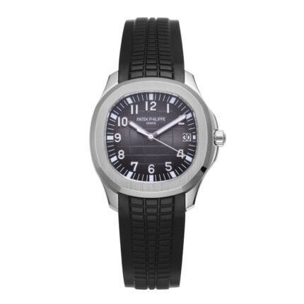 Aquanaut 5167 SS 3KF Best Edition Gray Dial on Black Rubber Strap A324 Super Clone V2