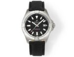 Avenger Chronometer 42mm SS BLSF 1:1 Best Edition Black Dial On Black Nylon Strap A2824