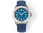 Avenger Chronometer 42mm SS BLSF 1:1 Best Edition Blue Dial On Blue Nylon Strap A2824