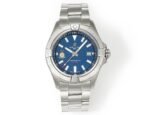 Avenger Chronometer 42mm SS BLSF 1:1 Best Version Blue Dial On SS Bracelet A2824