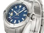 Avenger Chronometer 42mm SS BLSF 1:1 Best Version Blue Dial On SS Bracelet A2824