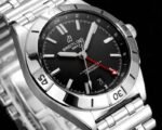 Chronomat 40mm GMT SS TWSF 1:1 Best Edition Black Dial on SS Bracelet A2836