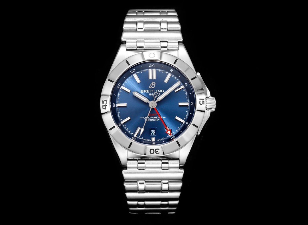 Chronomat 40mm GMT SS TWSF 1:1 Best Edition Blue Dial on SS Bracelet A2836 Chronomat 40mm GMT SS TWSF 1:1 Best Edition Blue Dial on SS Bracelet A2836