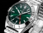 Chronomat 40mm GMT SS TWSF 1:1 Best Edition Green Dial on SS Bracelet A2836