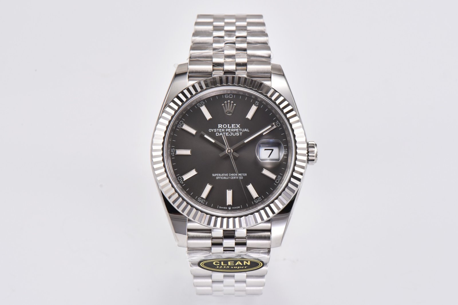 DateJust 41 126334 904L SS V2 VSF 1:1 Best Edition Gray Dial Stick Marker On Jubilee Bracelet DD3235 DateJust 41 126334 904L SS V2 VSF 1:1 Best Edition Gray Dial Stick Marker On Jubilee Bracelet DD3235