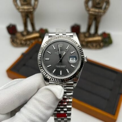 DateJust 41 126334 904L SS VSF 1:1 Best Version Grey Dial with Jubilee Strap VS3235