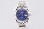 DateJust 41mm 126334 904 SS AR+F V2 1:1 Best Edition Blue Dial Roman Markers on Jubilee Bracelet SH3235