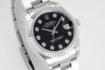 DateJust 41mm 126334 904 SS ARF 1:1 Best Edition Blue Dial Diamonds Markers on Jubilee Bracelet SH3235