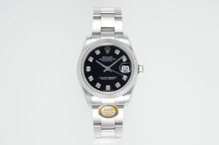 DateJust 41mm 126334 904 SS ARF 1:1 Best Edition Blue Dial Diamonds Markers on Jubilee Bracelet SH3235