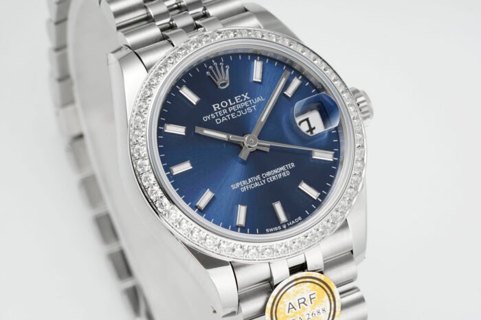DateJust 41mm 126334 904 SS ARF 1:1 Best Edition Blue Dial Roman Markers on Jubilee Bracelet SH3235
