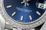 DateJust 41mm 126334 904 SS ARF 1:1 Best Edition Blue Dial Roman Markers on Jubilee Bracelet SH3235