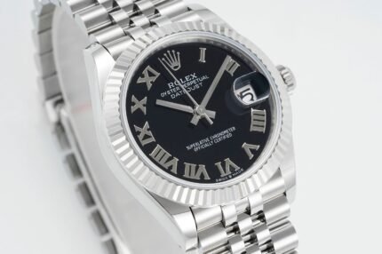 DateJust 41mm 126334 904 SS ARF 1:1 Best Edition Rhodium Dial Sticks Markers on Jubilee Bracelet SH3235