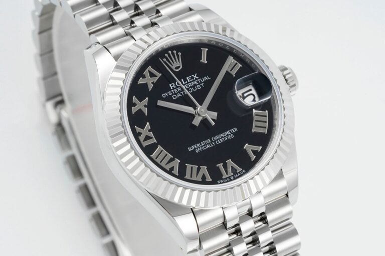 DateJust 41mm 126334 904 SS ARF 1:1 Best Edition Rhodium Dial Sticks Markers on Jubilee Bracelet SH3235