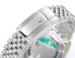 DateJust 41mm 126334 904 SS QF V2 1:1 Best Edition Green Dial Stick Marker On Jubilee Bracelet DD3235