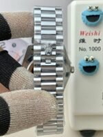 DateJust 41mm 126334 904 SS QF V2 1:1 Best Edition Silver Dial Stick Marker On Jubilee Bracelet DD3235