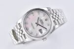 DateJust 41mm 126334 904 SS QF V2 1:1 Best Edition White MOP Dial Diamond Marker On Jubilee Bracelet DD3235