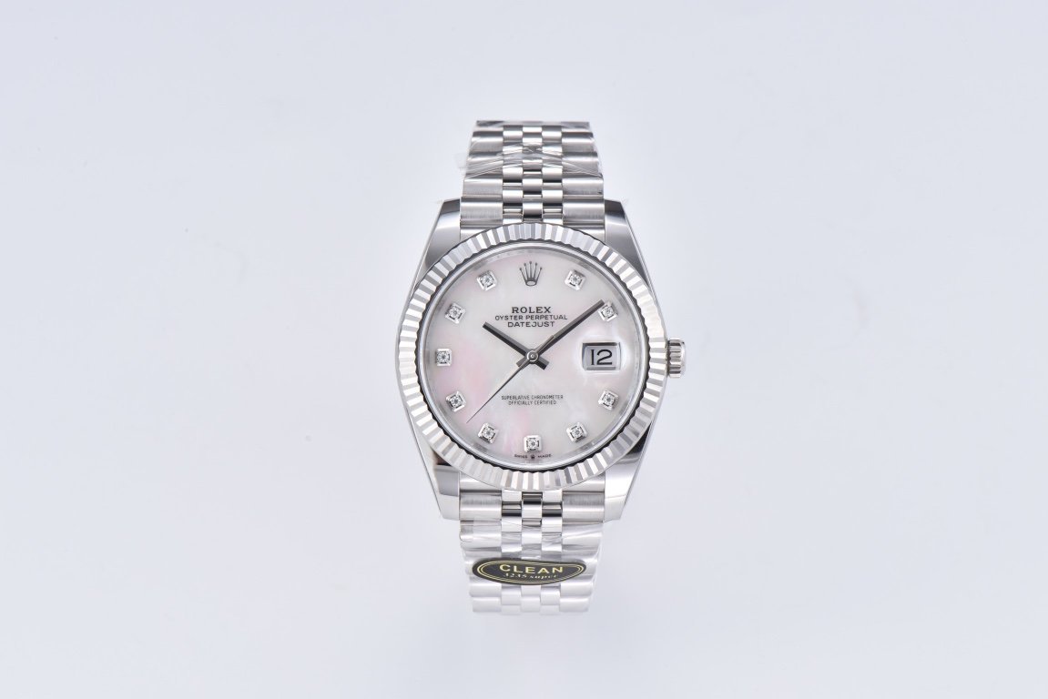 DateJust 41mm 126334 904 SS QF V2 1:1 Best Edition White MOP Dial Diamond Marker On Jubilee Bracelet DD3235 DateJust 41mm 126334 904 SS QF V2 1:1 Best Edition White MOP Dial Diamond Marker On Jubilee Bracelet DD3235