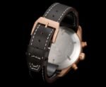 Pilot Chrono Spitfire IW377726 SS ZF 1:1 Best Edition Green Dial on Brown Leather Strap A7750