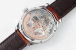 Portuguese IW503307 Real PR SS APSF 1:1 Best Edition White Dial On Brown Leather Strap A52610