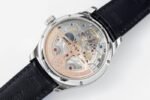 Portuguese IW503406 Real PR SS APSF 1:1 Best Edition White Dial On Black Leather Strap A52610
