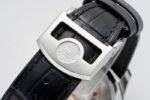 Portuguese IW503406 Real PR SS APSF 1:1 Best Edition White Dial On Black Leather Strap A52610