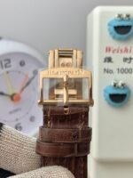 Villeret 6654 RG Complicated Function APSF 1:1 Best Edition White Dial on Leather Strap A6654