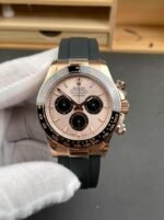 劳力士迪通拿 玫瑰金沙盘橡胶款 官方型号 M126515LN-0001