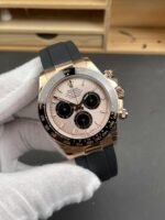 劳力士迪通拿 玫瑰金沙盘橡胶款 官方型号 M126515LN-0001 - Imagen 3