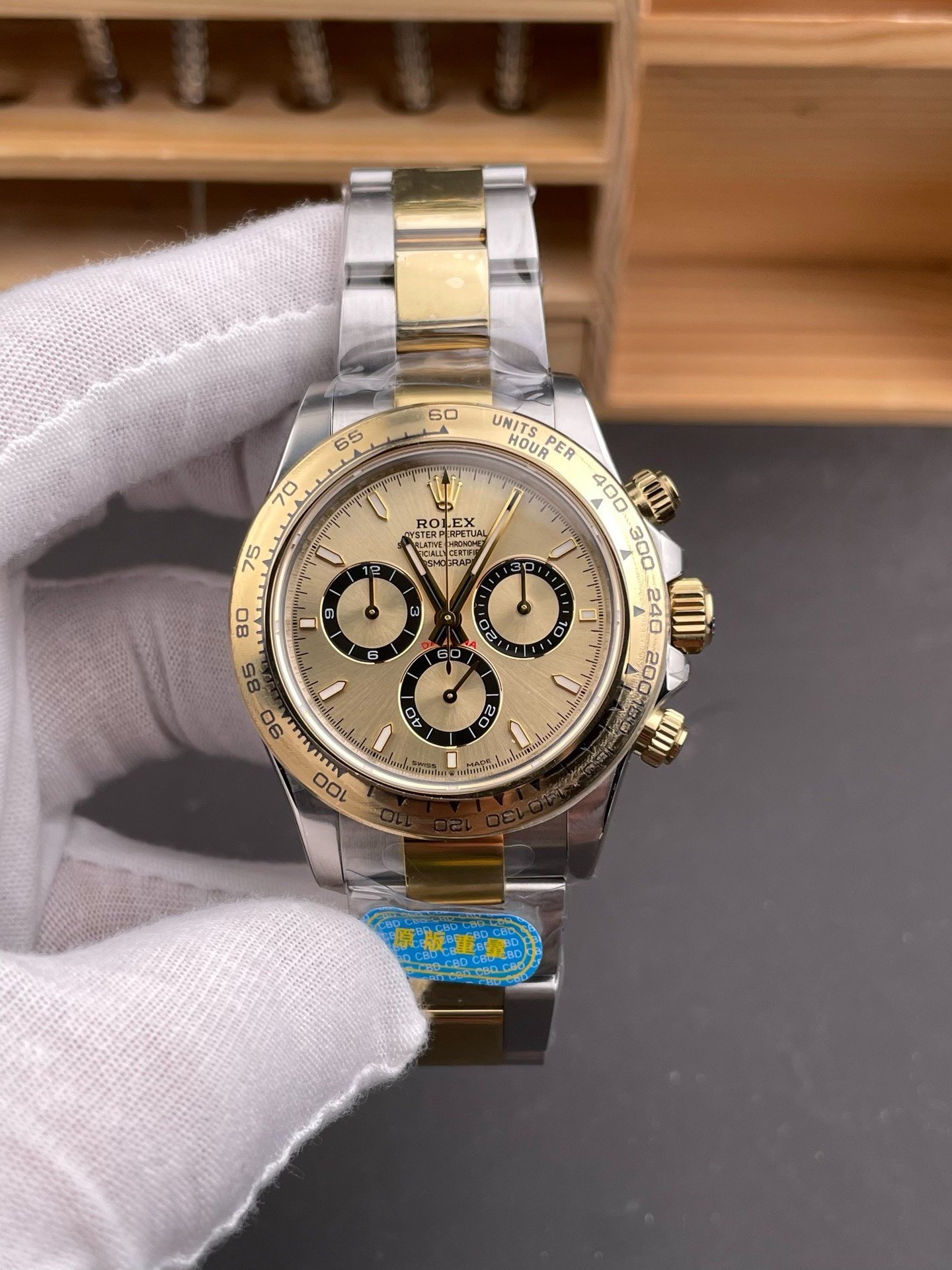 13427468222899837 间金香槟盘迪通拿(型号 M126503-0002) - 图片 1