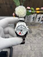 力士宇宙计型迪通拿系列 Oyster Perpetual Cosmograph Daytona 40 毫米精钢白面阿拉伯数字计时腕表 - Image 3